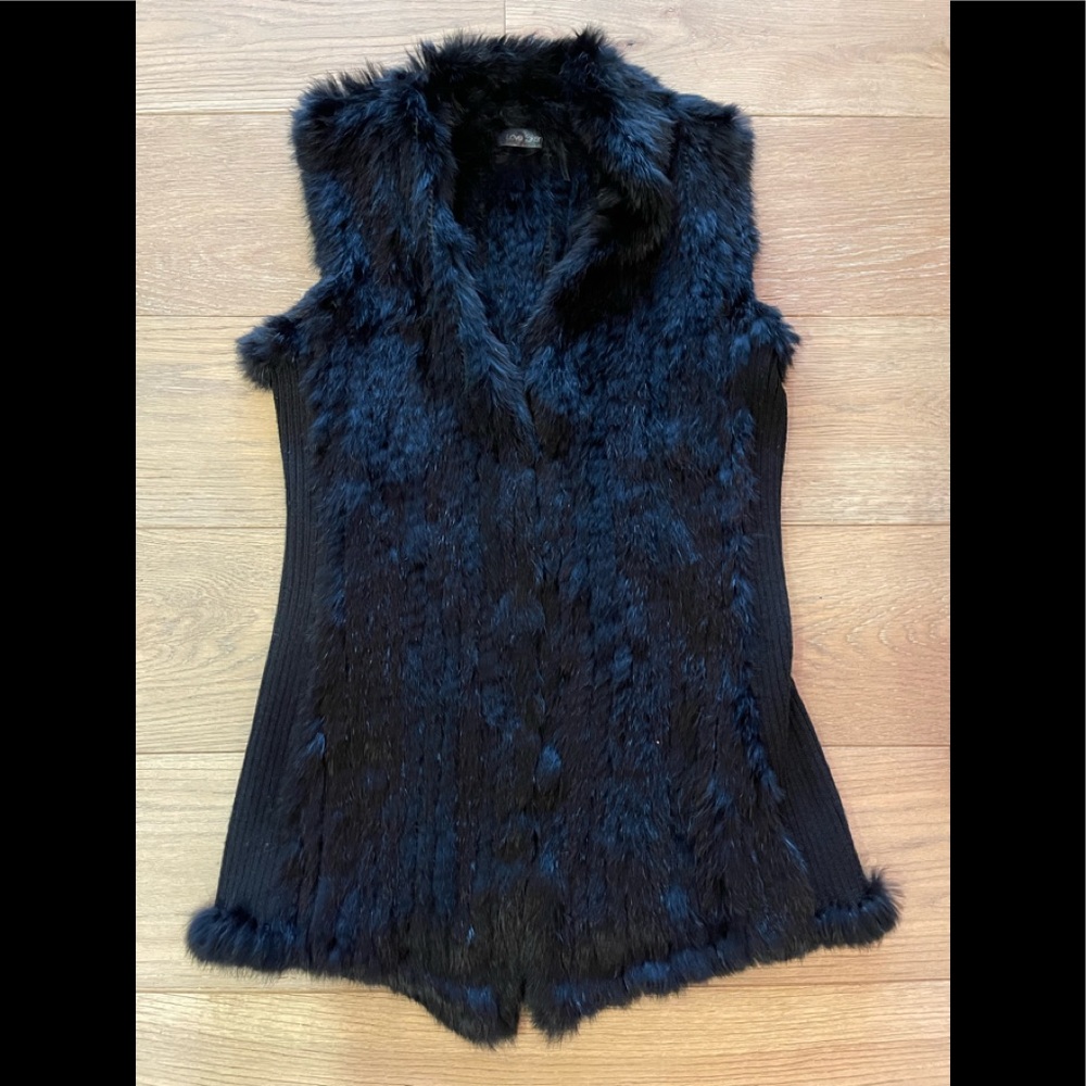 Love Token fur vest